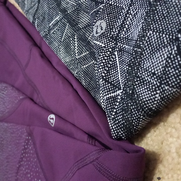 2 RARE Lululemon leggings - Picture 2 of 8